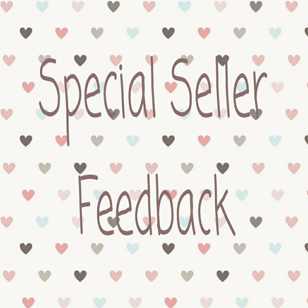 Special Seller Feedback